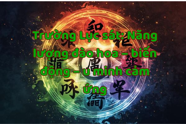 Trường Lục sát: Năng lượng đào hoa – biến động – u minh cảm ứng