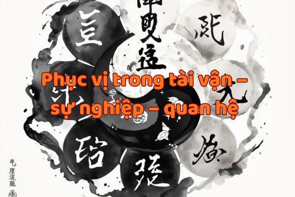 Phục vị mang đến sự ổn định trong tài lộc, phù hợp với người trong công chức, nhân viên văn phòng