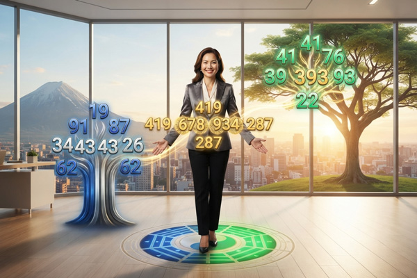Tổ hợp Sinh Khí + Diên Niên (419, 678, 934, 287) – Quý nhân dẫn lối, công việc hanh thông dưới góc nhìn năng lượng số