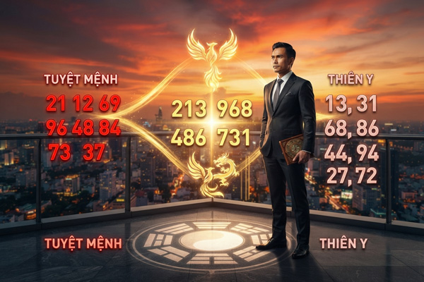 Tổ hợp Tuyệt Mệnh + Thiên Y (213, 968, 486, 731) – Mạo hiểm có tính toán – Bí quyết của những nhà đầu tư máu lửa